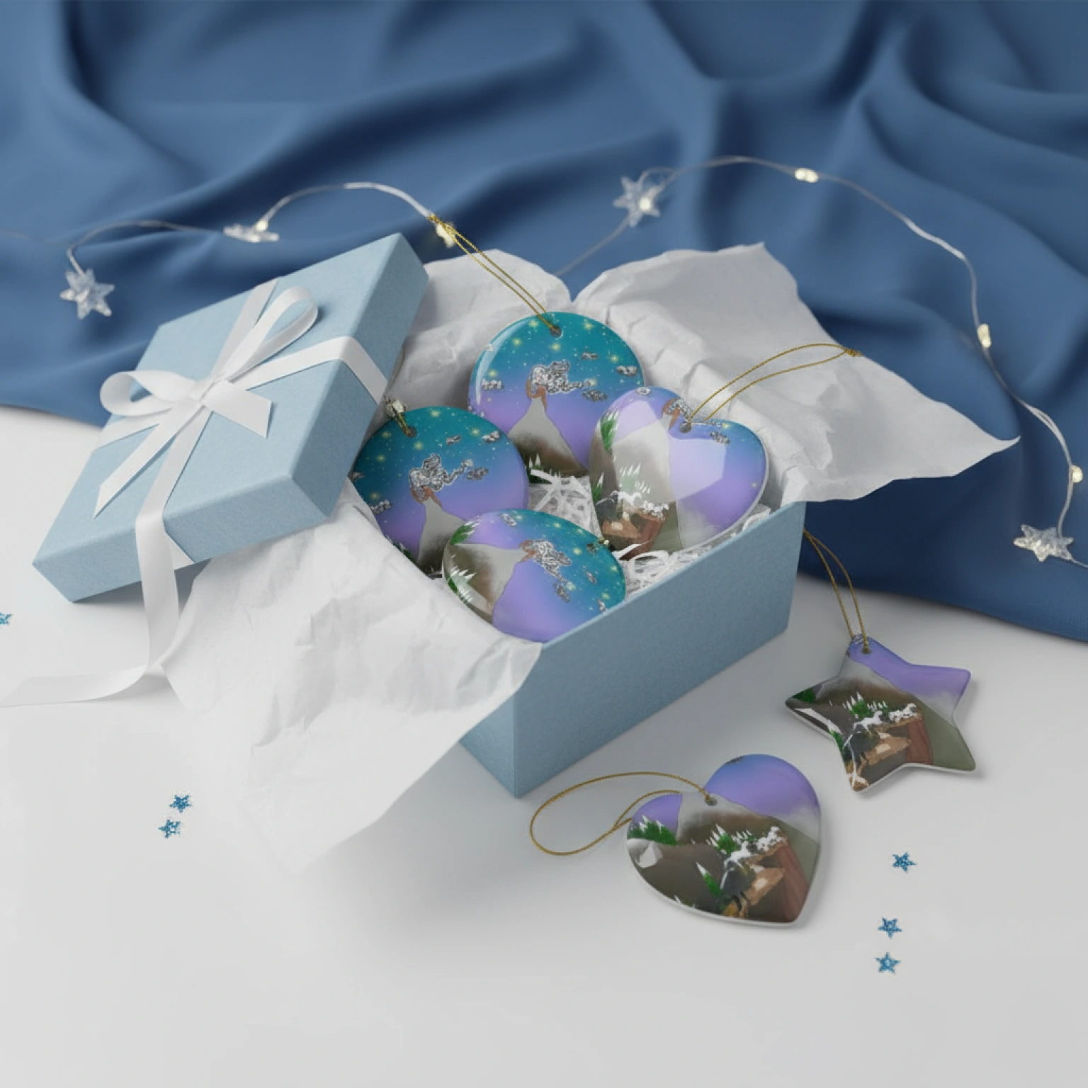 Ms. Mountain Awaits | Ornament [Ceramic]